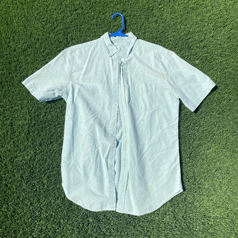 Light Green Button Up